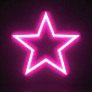 Neon glowing bonus icon